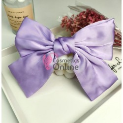 Accesoriu pentru decor par cu Fundita din satin si clema metalica TRD041CC Violet